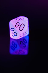 Dice for board game and role-playing game