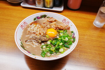 Tokushima Ramen Noodle in Tokushima, Japan - 日本 徳島ラーメン
