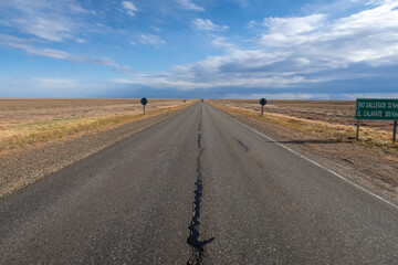 Road in Argentine Patagonia