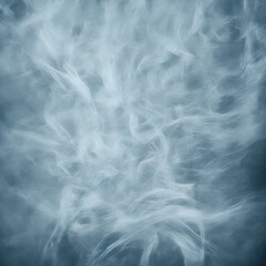 Background with blurry jets of white smoke on a dark background.