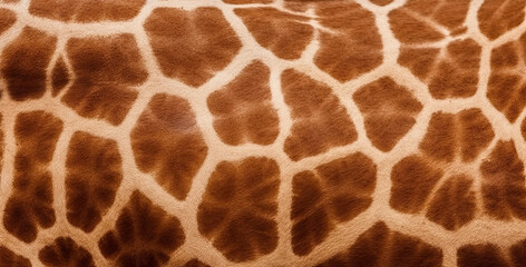 Giraffe skin texture full screen