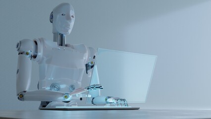 AI Technology CHAT to people help to touch touching UI screen interface point to the point that needs to corrected New technology in IOT business industry AI