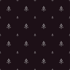 Thai silk fabric vector pattern.