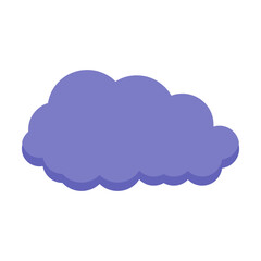 Simple Cloud Illustration