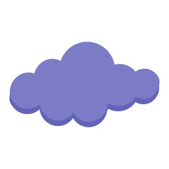 Simple Cloud Illustration