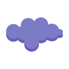 Simple Cloud Illustration