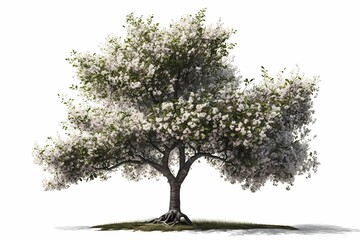 Tree isolated on white background