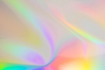 Iridescent background. Holographic Abstract soft pastel colors backdrop. Holographic Foil Backdrop. Trendy creative gradient.