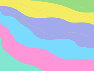 Abstract colorful bright background vector illustration