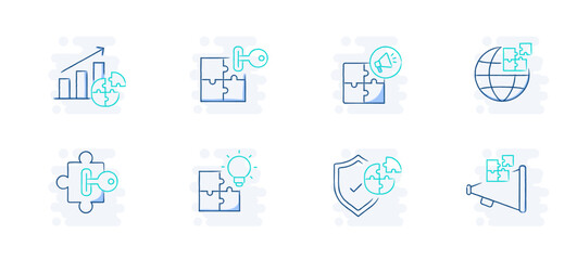High-Quality Solution Icons for Your Business Needs. Resolution icon. Decision-making icon.
Problem-solving process icon.Solution icon.
Fixing icon.
