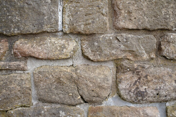 Textured old stonework