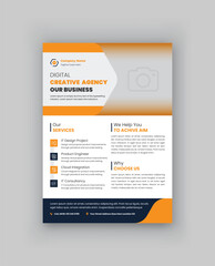Corporate business brochure flyer design layout template A4, Template vector design for Magazine, Poster, Corporate Presentation, Portfolio, Flyer infographic, vector layout