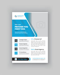 Corporate Business company flyer template vector design, Flyer Template Geometric shape used for business poster layout, corporate banners, and leaflets. Graphic design layout with triangle