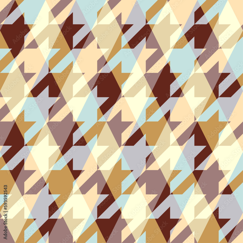 Poster Argyle seamless vector pattern background. Pattern of a rhombuses.