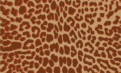 leopard skin texture brown