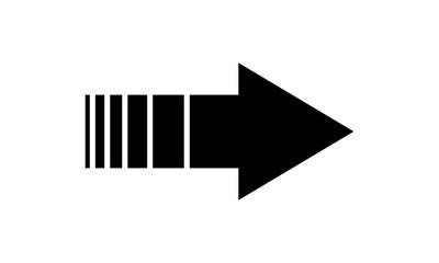 Arrow logo template icon vector image