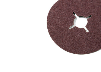 Dark Red sandpaper patterned for a specific machine.