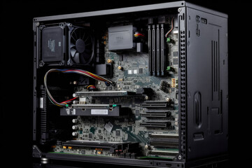 Fototapeta premium computer concept created with Generative AI technology