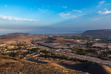 Fototapeta na wymiar view of the city of Arica