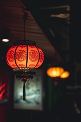 Chinese lantern at night © Martin Bremer/Wirestock Creators