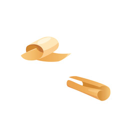 Concept Wood and carpentry shawings. The illustration features a creative and colorful design concept of wood sawdust in a flat, vector cartoon style. Vector illustration.