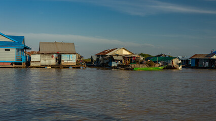 Fototapeta premium Lake Sap. Cambodia, Prek Toal - Tonle Sap Biosphere Reserve.