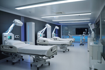 Future of hospital care with robots (Generative AI)
