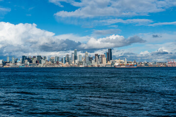 Fototapeta premium Seattle Cloudy Sky 2