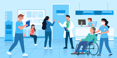 A good hospital will have a clear procedural service system and public health standards.