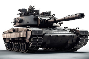 Fototapeta na wymiar russian tank t 34 created with Generative AI technology