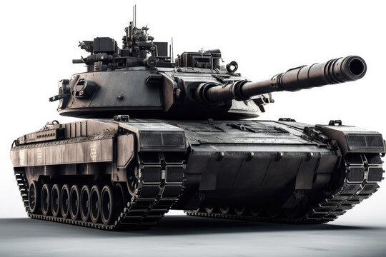 russian tank t 34 created with Generative AI technology