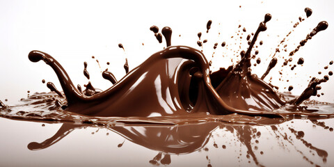 Chocolate splash