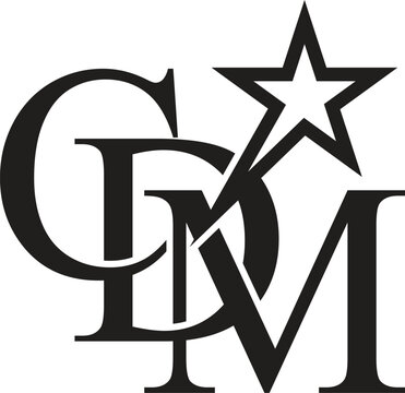 luxury letters CDM golden logo icon premium monogram logo design