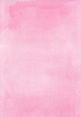 Abstract watercolor texture hand drawn illustration pink wash