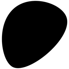 moon isolated circle sky object vector