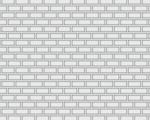 White Brick Wall Background