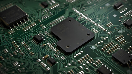 circuit imprim&eacute;, g&eacute;n&eacute;r&eacute; par IA