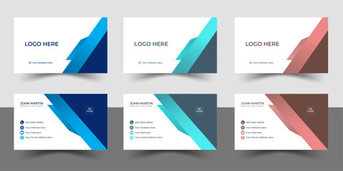 modern creative business card and name card Template.horizontal simple clean vector design,layout in rectangle size.Elegant dark and black background color. double sided business card template modern 