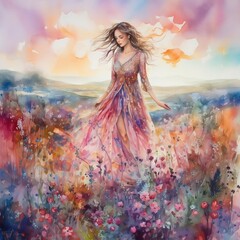 Obraz na płótnie Canvas Floral Euphoria 
