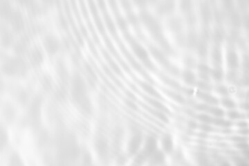 Abstract white transparent water shadow surface texture natural ripple background