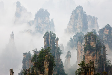 Tian Zi Mountain, Zhangjijie, Hunan, China