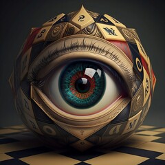 Big eye in chess, Generative AI