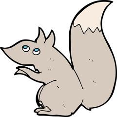 cartoon squirrel
