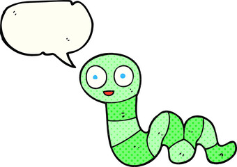 comic book speech bubble cartoon snake