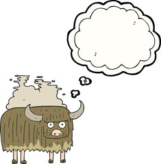 thought bubble cartoon smelly cow