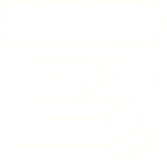 Obraz premium Certificate Chalk Drawing