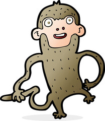 cartoon monkey