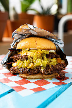 Double Bacon Cheese Burger