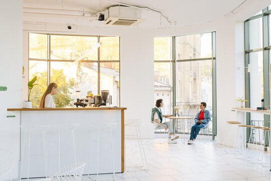 Calm Cafe Atmosphere Fancy Interior