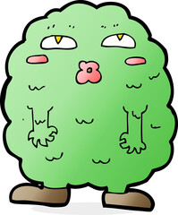 funny cartoon monster